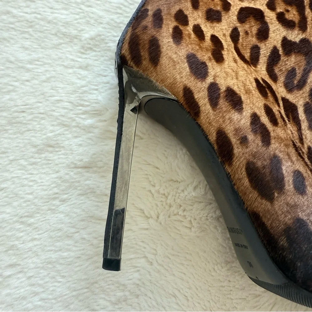 Tom Ford Jaguar Pony  High Boot in Black  Size 38 EU Retail 2450$ Authentic